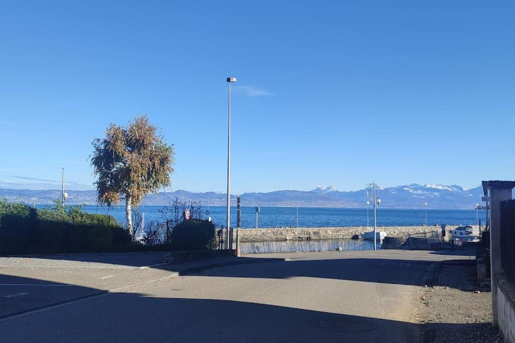 L'Escale Du Leman Lägenhet Publier Exteriör bild